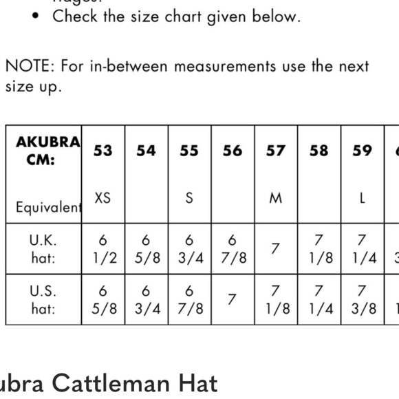 Akubra Cattleman Hat - NWT - Picture 15 of 16